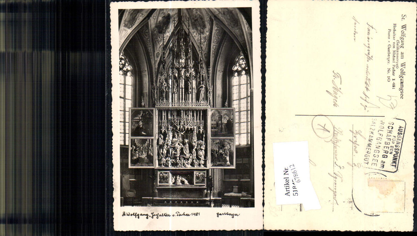 678612 Michael Pacher Altar St. Wolfgang am Wolfgangsee pub Gastberger