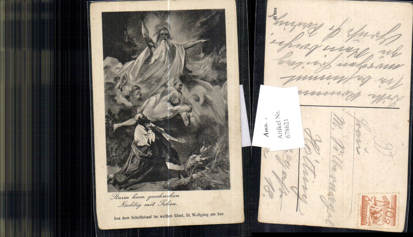 678621 St. Wolfgang am Wolfgangsee Weisses Rössl Gemälde