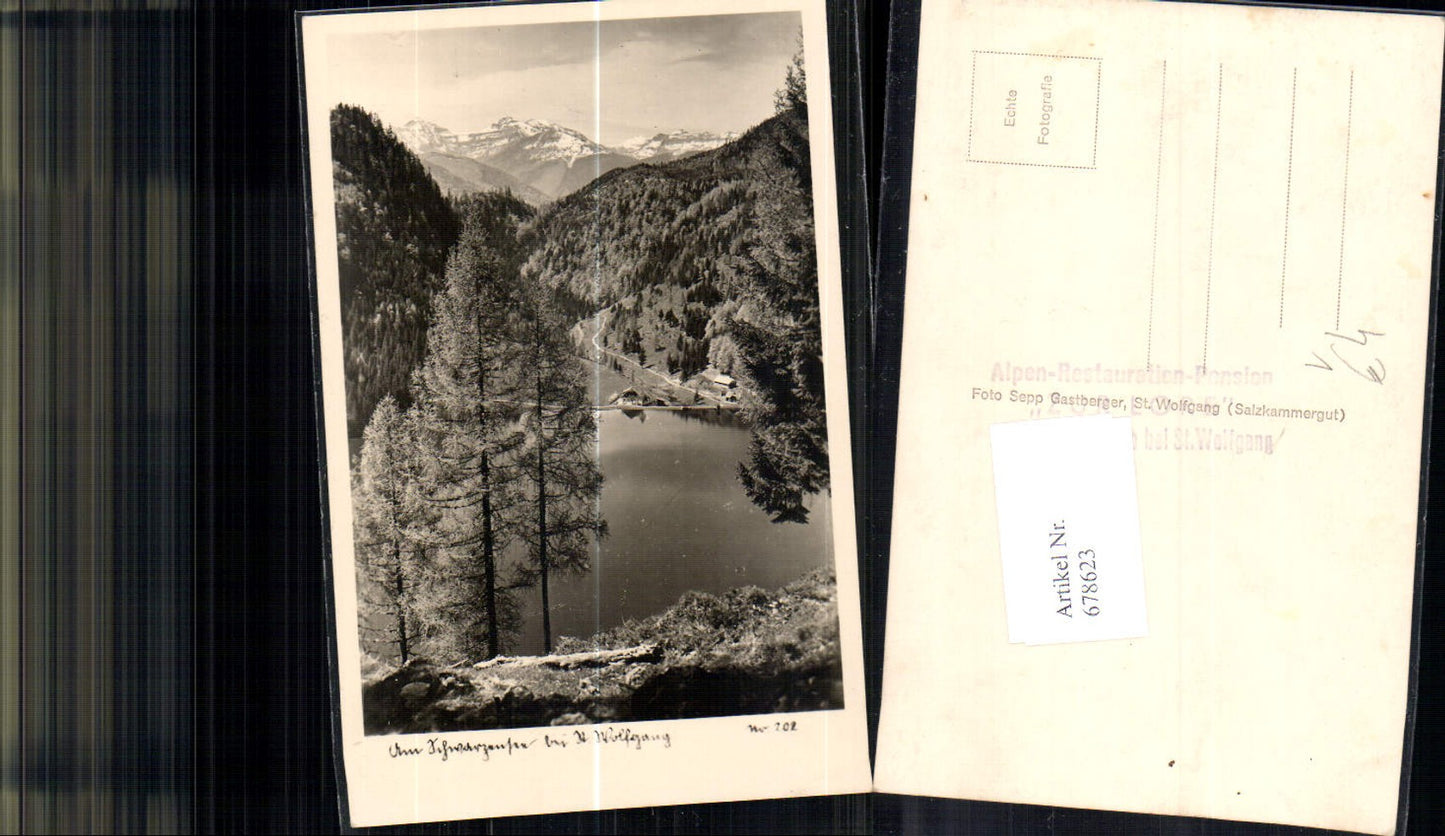 678623 St. Wolfgang am Wolfgangsee Schwarzensee pub Foto Gastberger 202