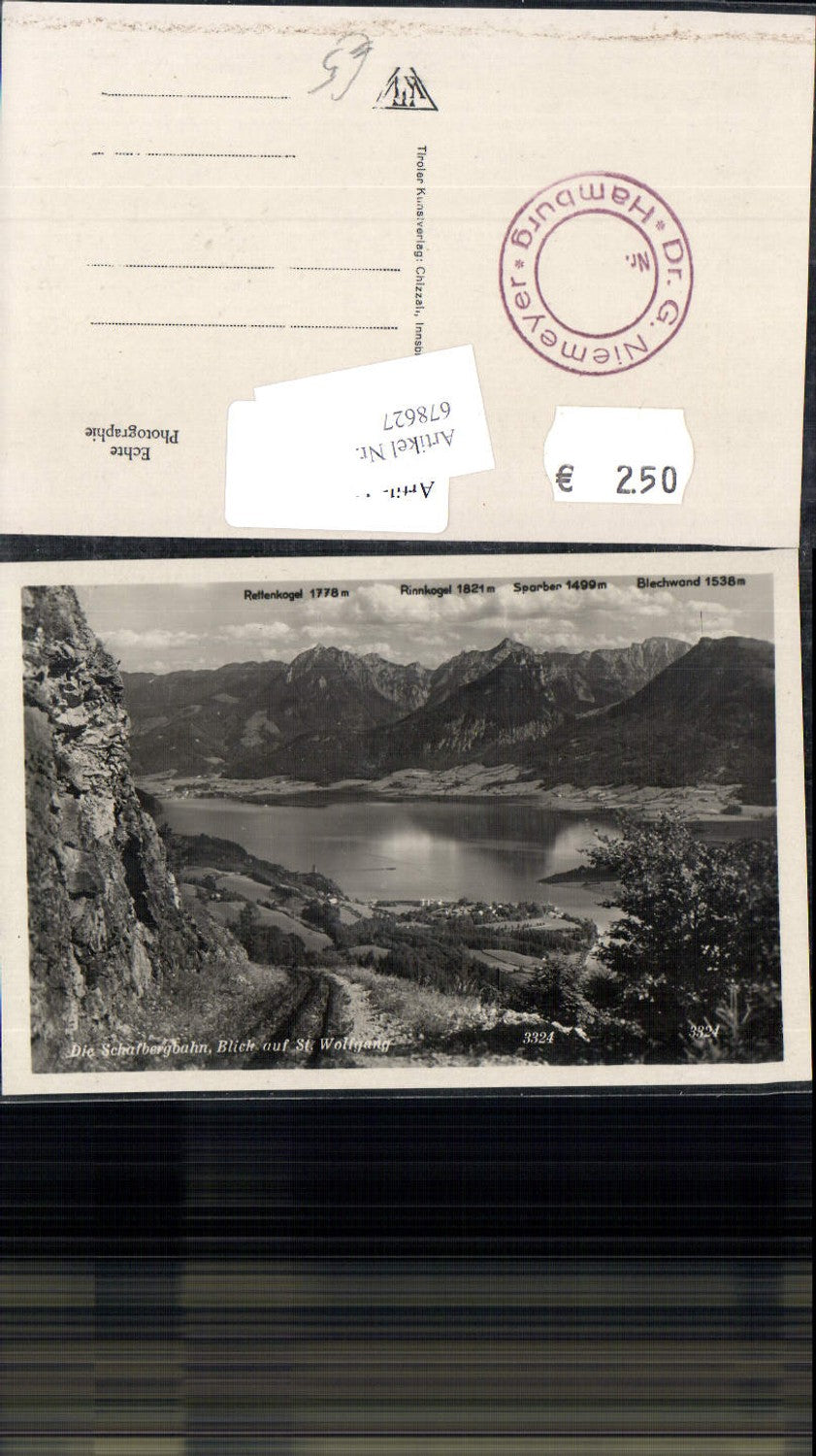 678627 St. Wolfgang am Wolfgangsee Schafbergbahn Zahnradbahn