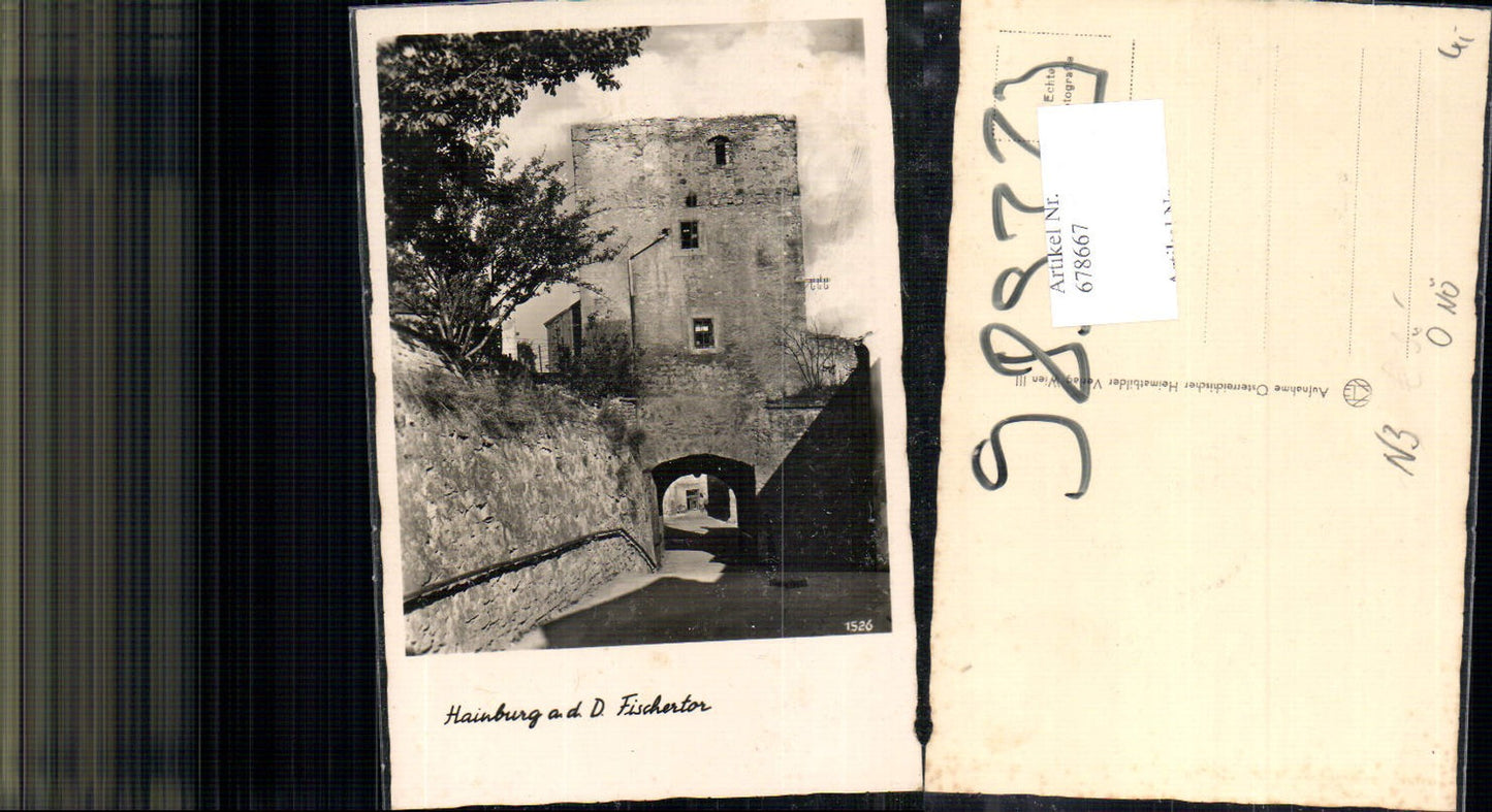 678667 Hainburg an der Donau Fischertor