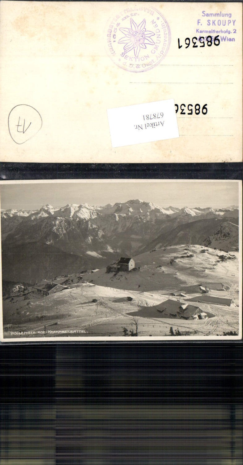 678781 Höllengebirge Ebensee Kranabethsattel