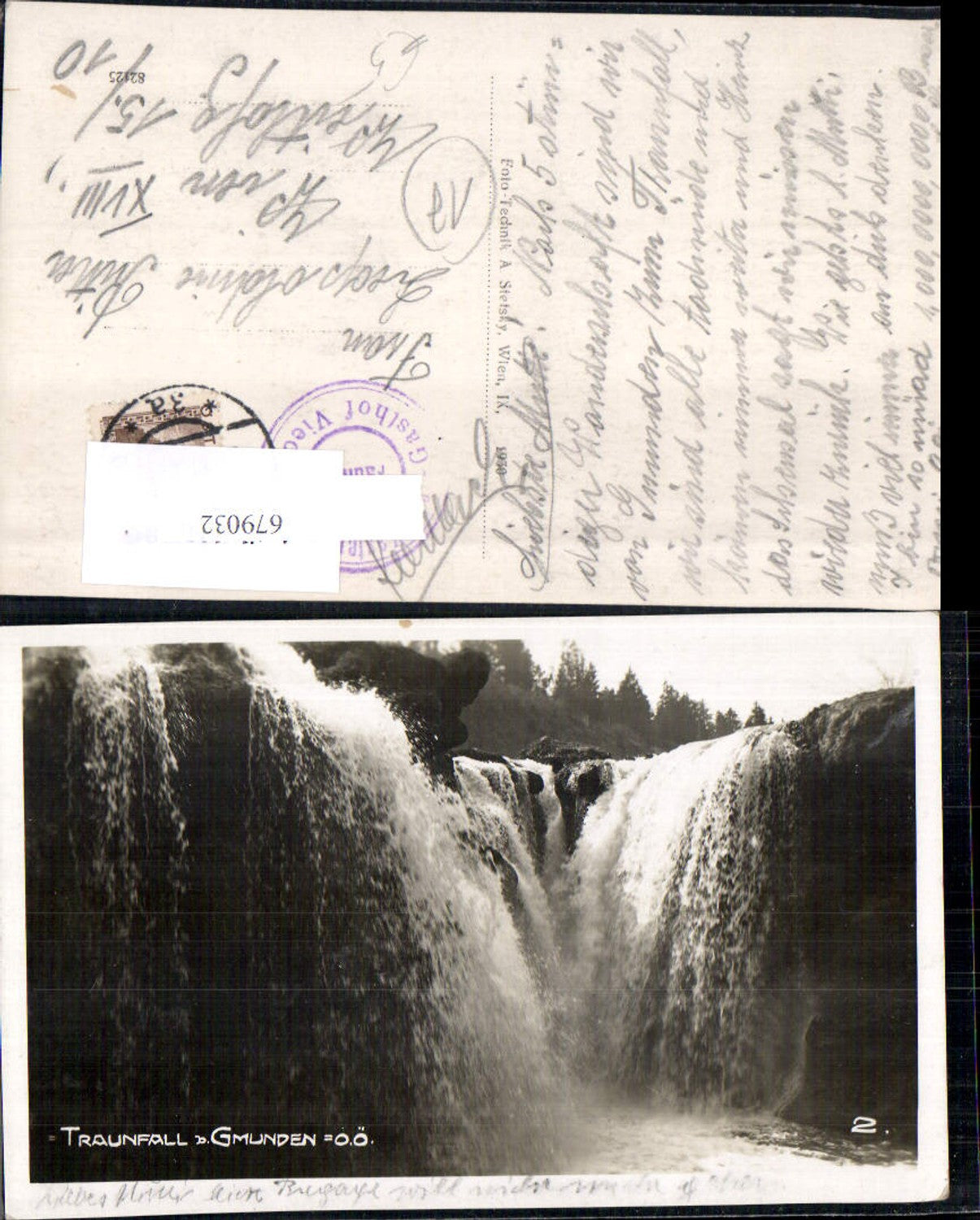 679032 Traunfall bei Roitham Gmunden