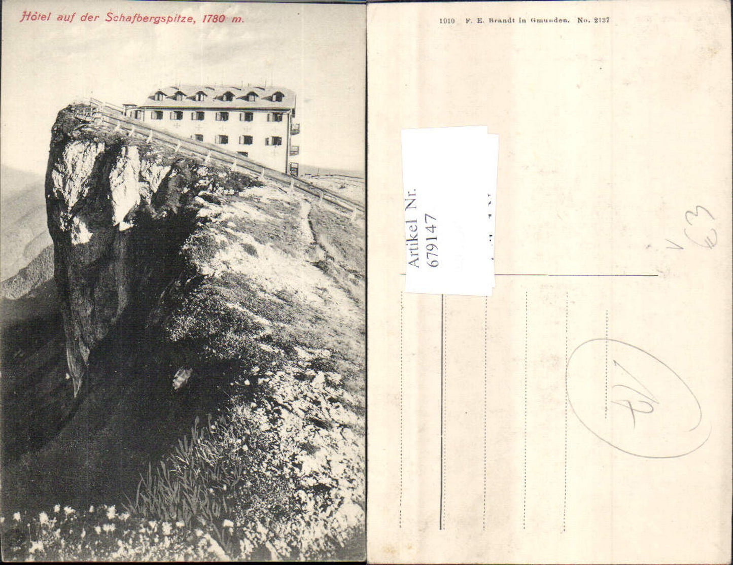 679147 Schafberg Schafbergspitze St. Wolfgang am Wolfgangsee Hotel