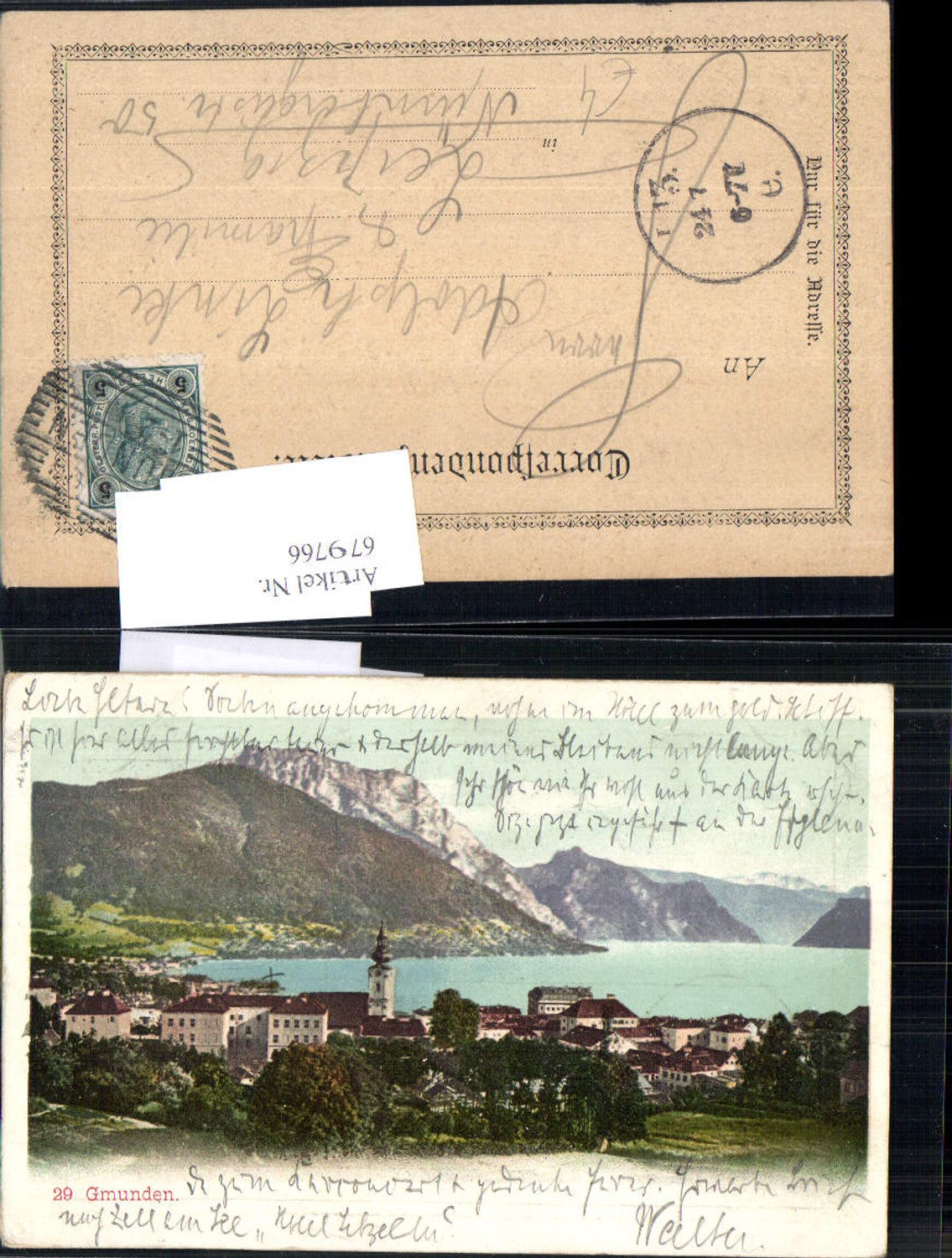 679766 Gmunden am Traunsee 1900