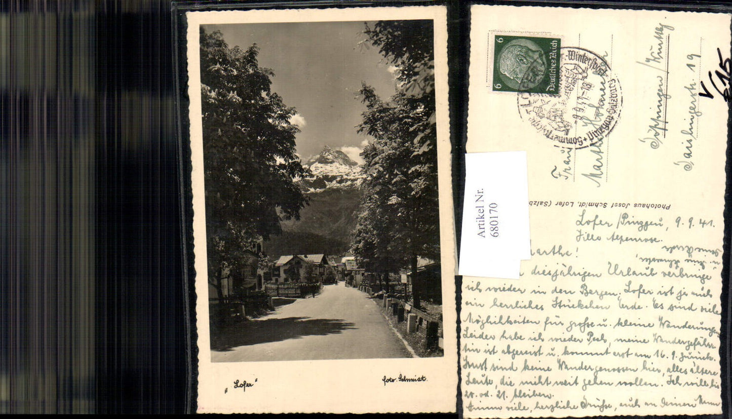 680170 Lofer Straßenansicht