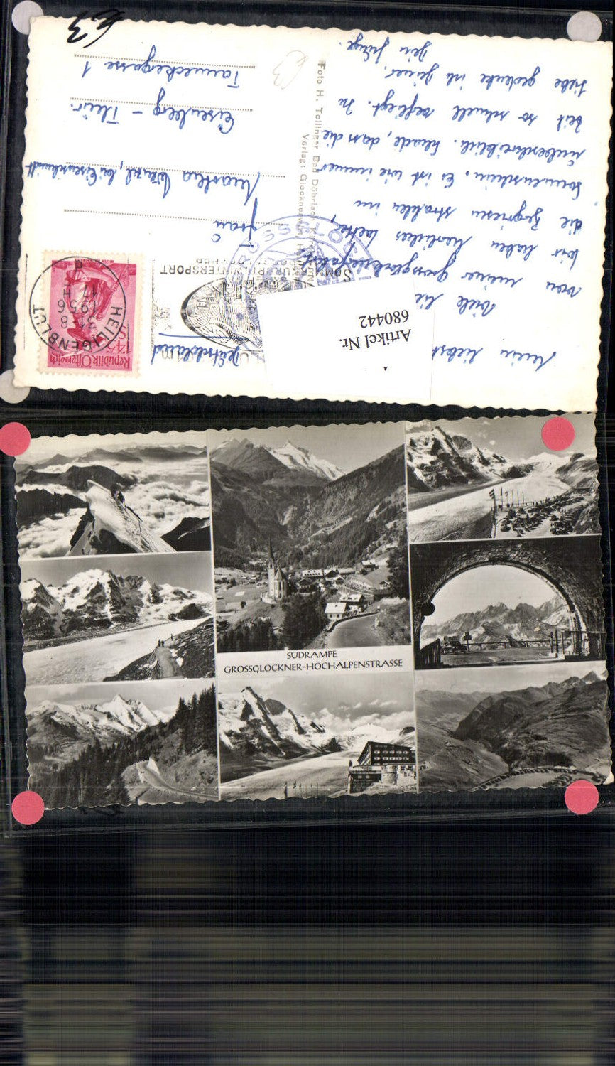 680442 Heiligenblut Großglockner Hochalpenstrasse Südrampe