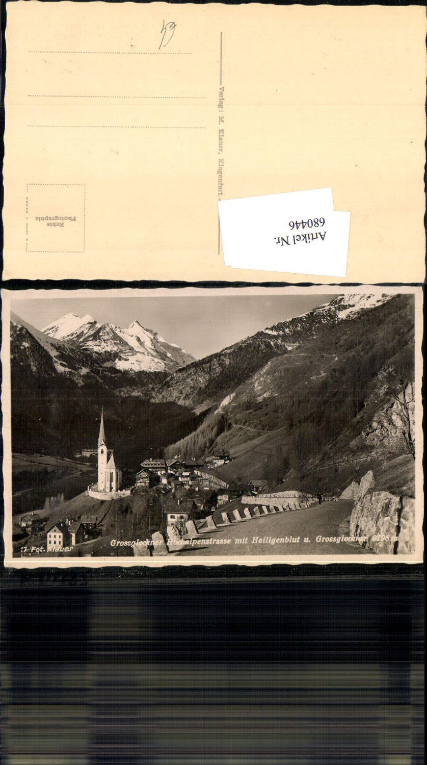 680446 Heiligenblut m. Großglockner