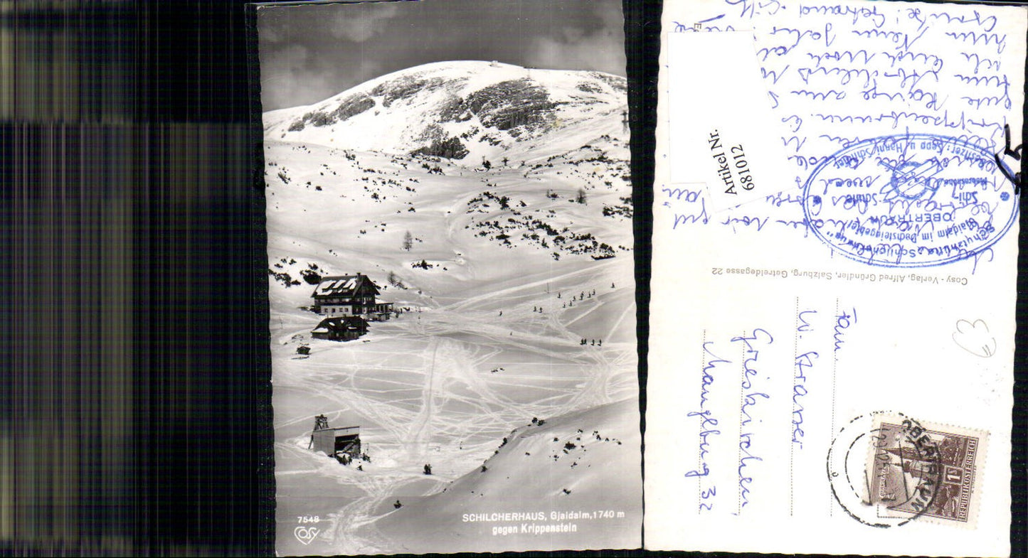 681012 Schilcherhaus Gjaidalm Krippenstein Obertraun