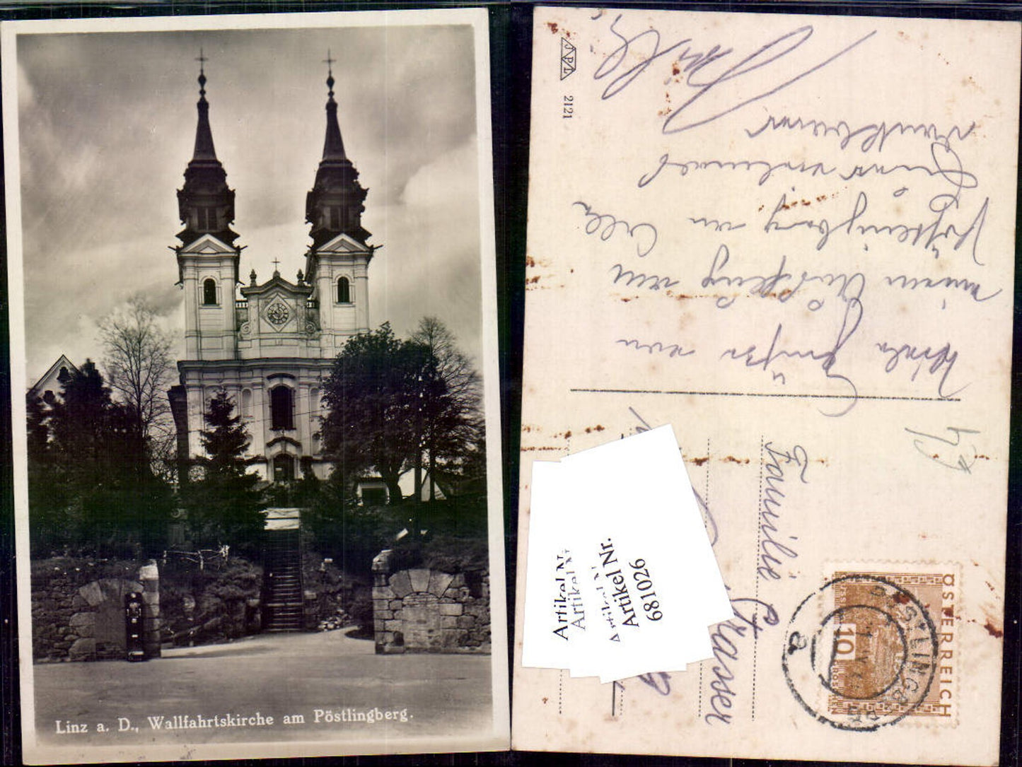 681026 Linz an der Donau Kirche Pöstlingberg