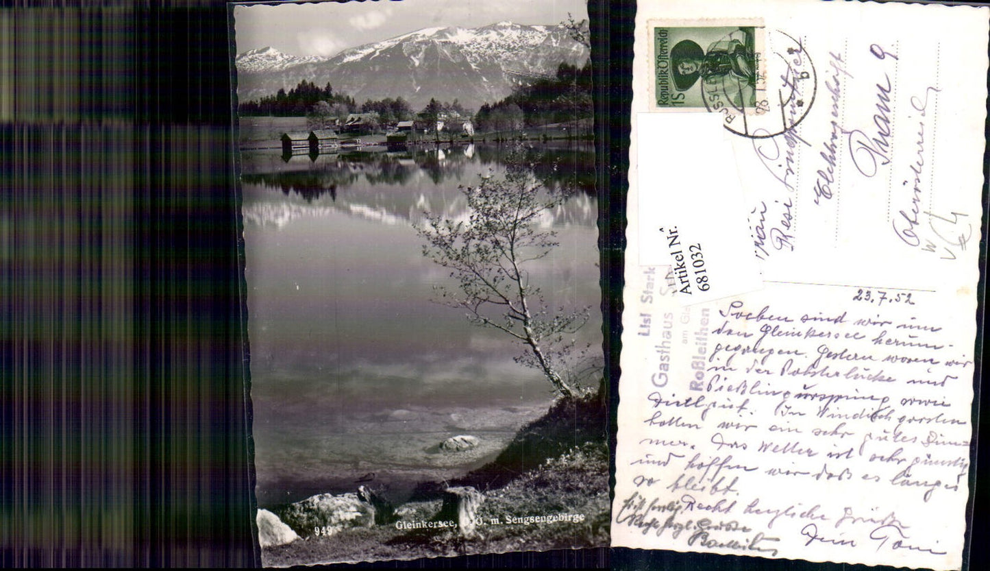 681032 Gleinkersee b. Spital am Pyhrn n. Pram