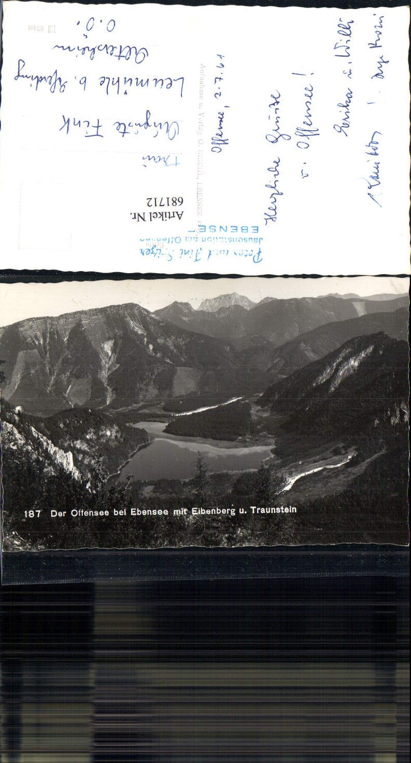 681712 Offensee bei Ebensee Traunstein