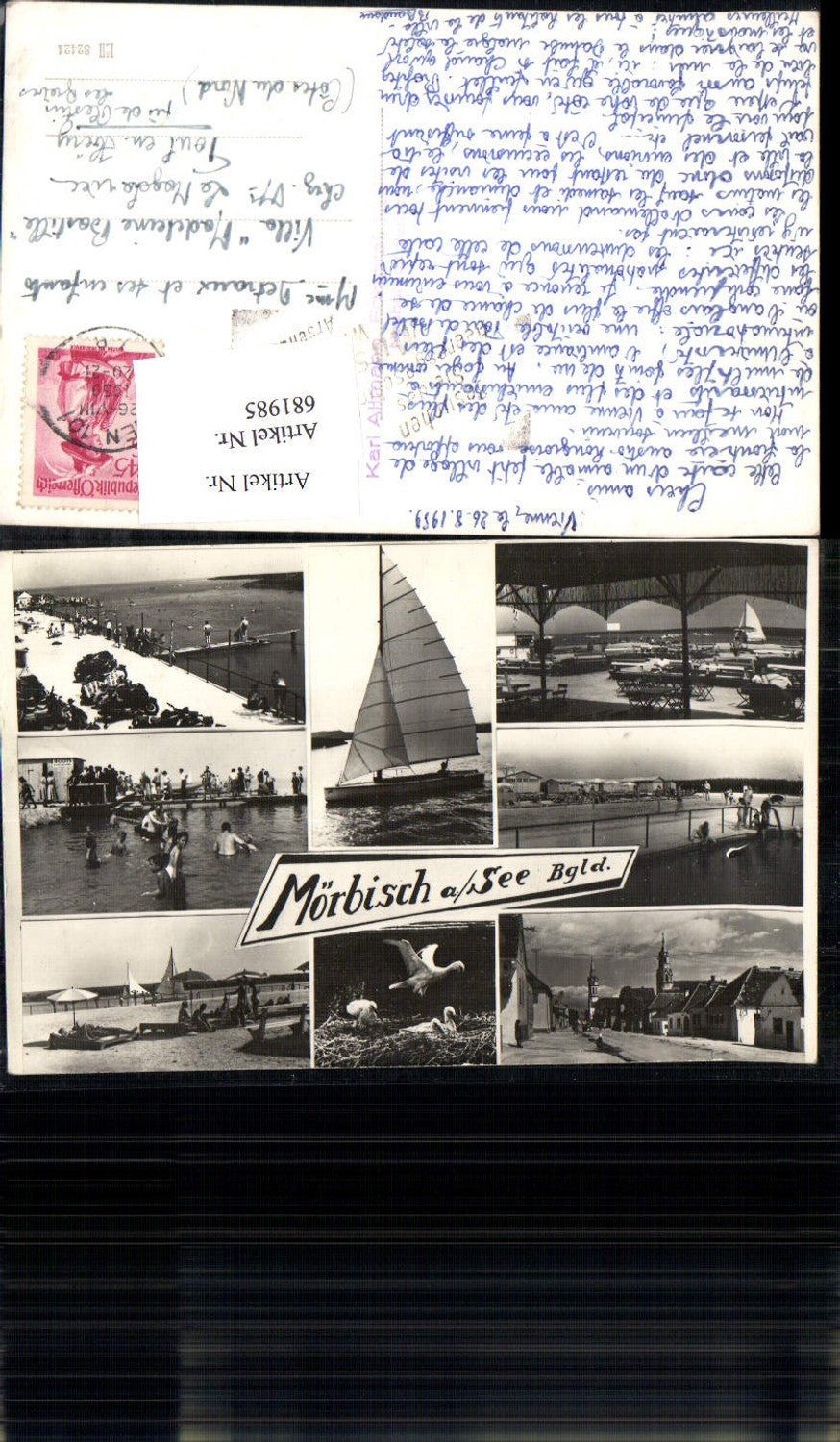 681985 Mörbisch am See Segelboot