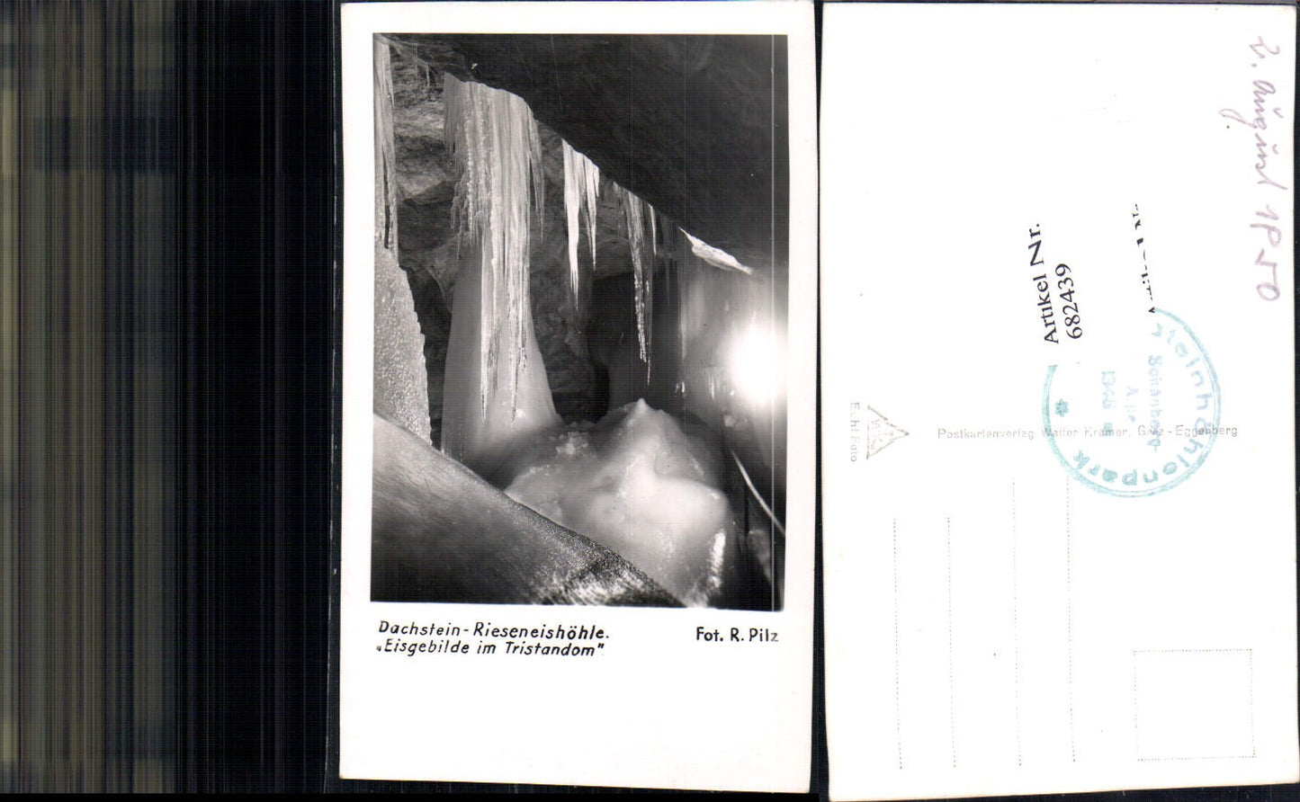 682439 Dachstein Rieseneishöhle Höhle Werfen Obertraun pub Fot. R. Pilz