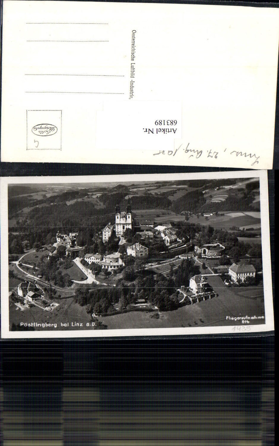 683189 Luftbild Fliegeraufnahme Linz an der Donau Pöstlingberg