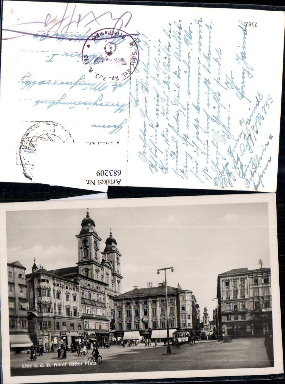 683209 Linz an der Donau Adolf Hitler Platz