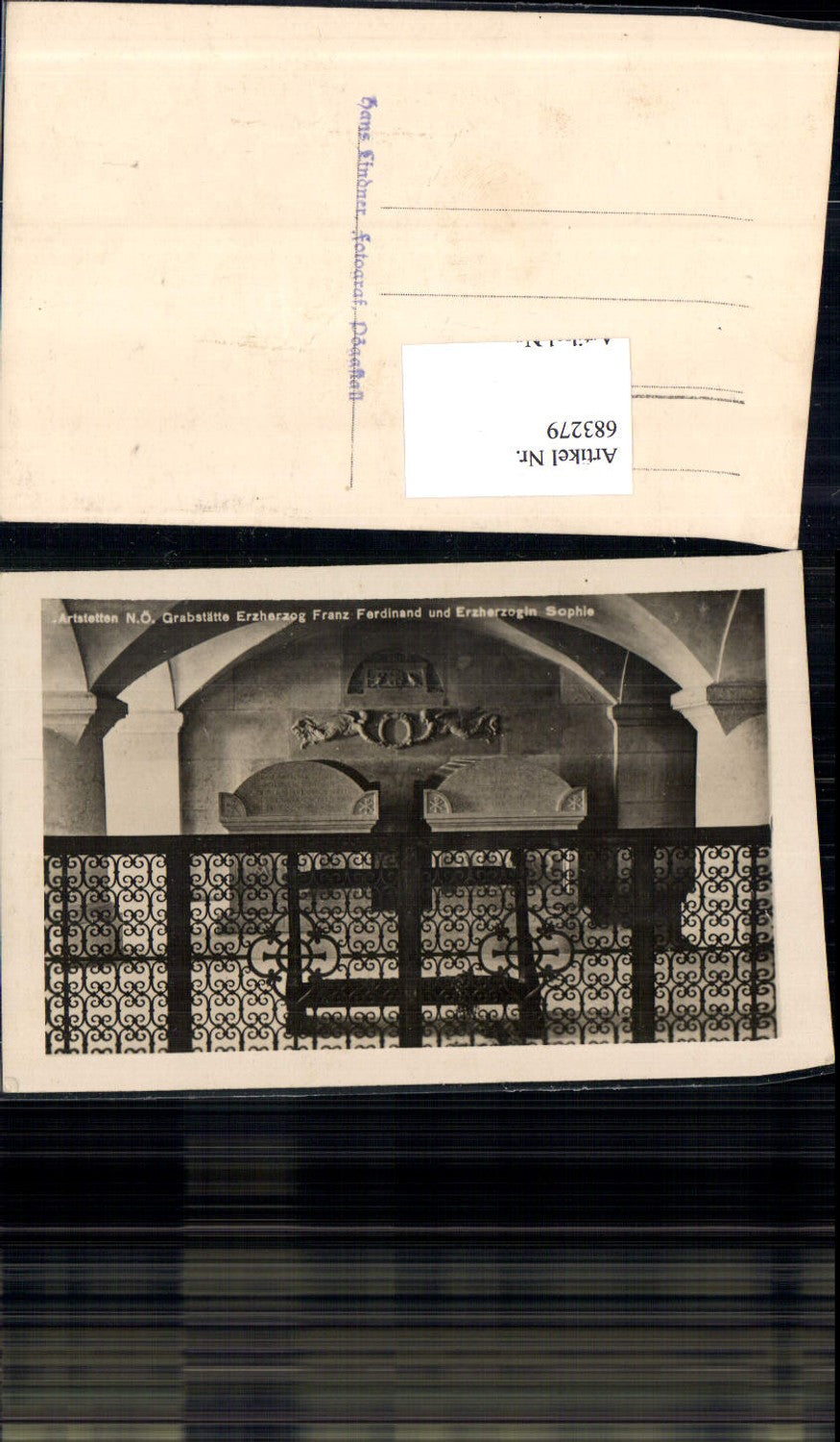 683279 Artstetten near Melk, Castle, Tomb of Archduke Franz Ferdinand and Sophie, Coffin, Crypt