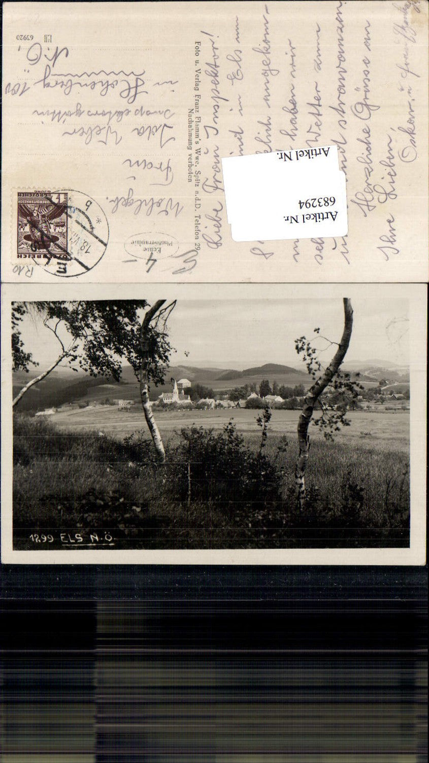 683294 seltene AK Els bei Albrechtsberg an der großen Krems Krems an der Donau