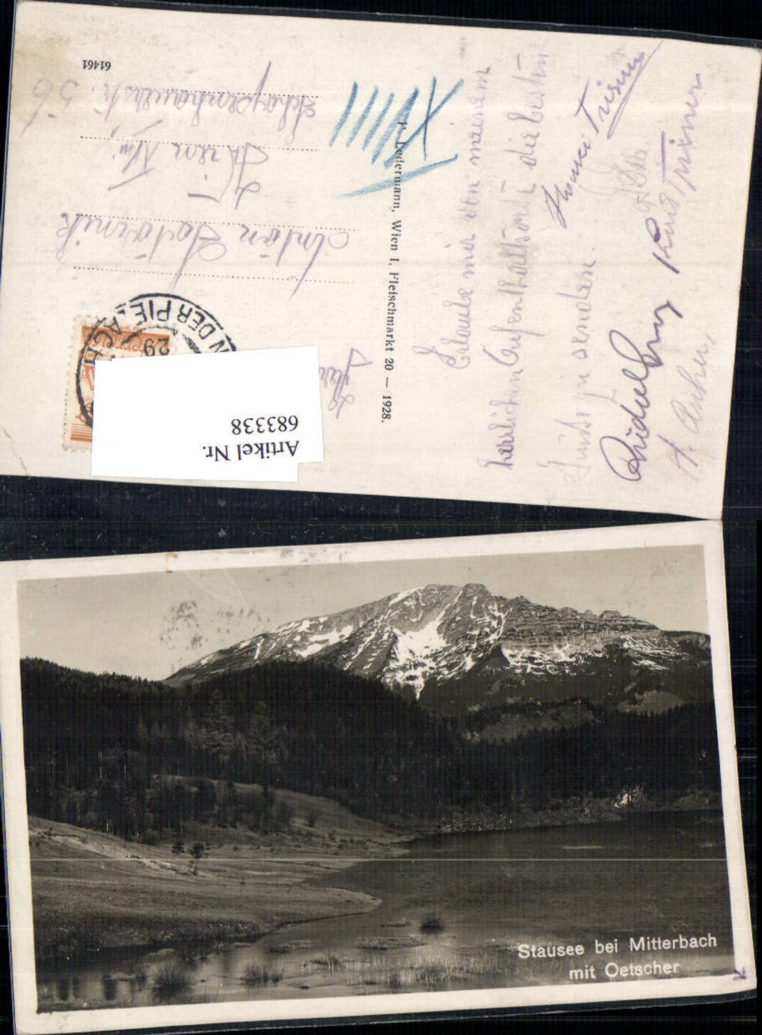 683338 Stausee bei Mitterbach m. Ötscher