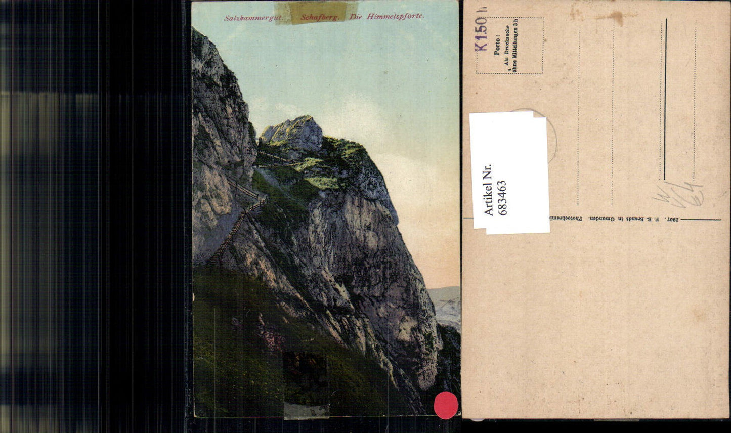 683463 St. Wolfgang am Wolfgangsee Schafberg Hotel pub Brandt 528