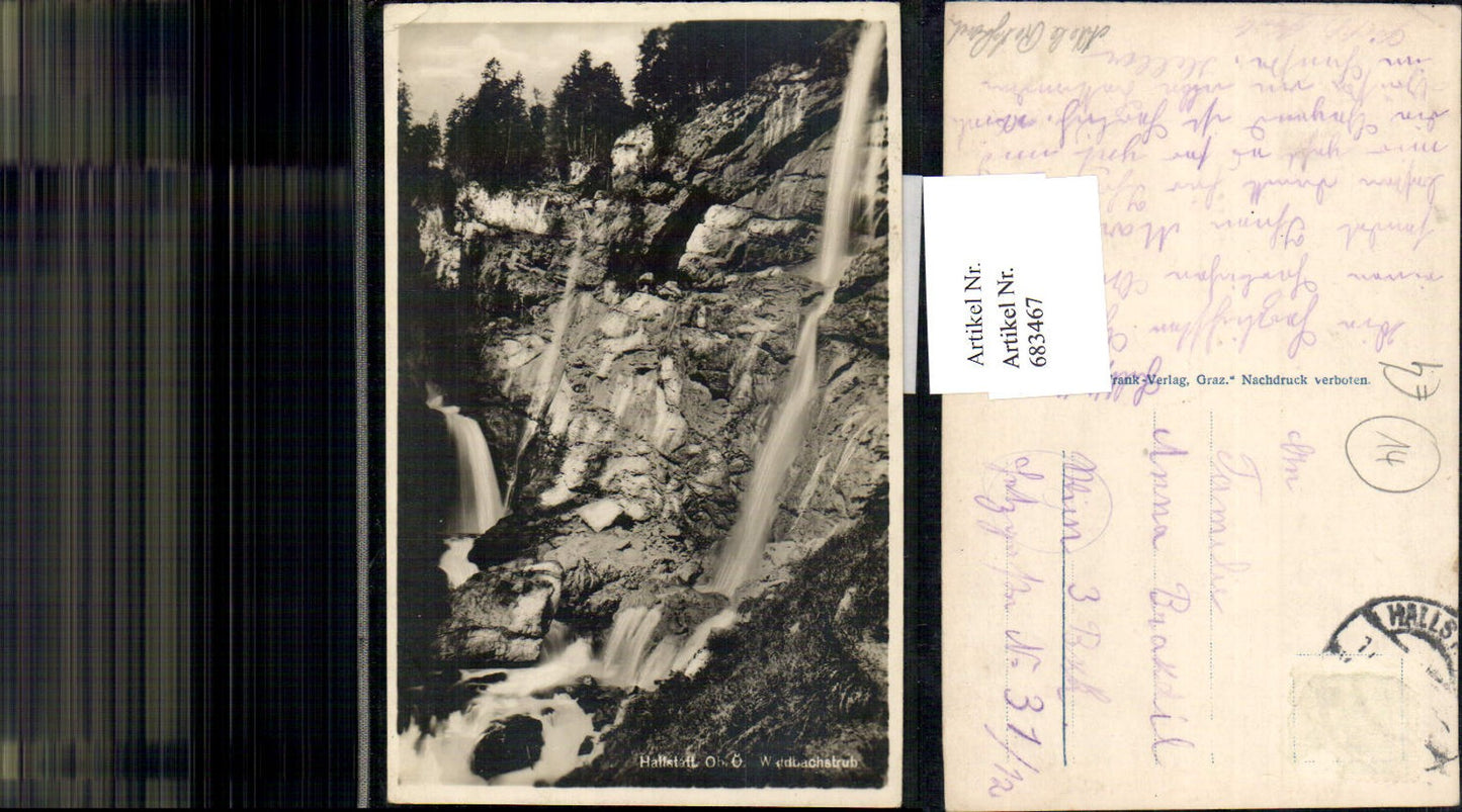683467 Hallstatt am Hallstättersee Waldbachstrub Wasserfall