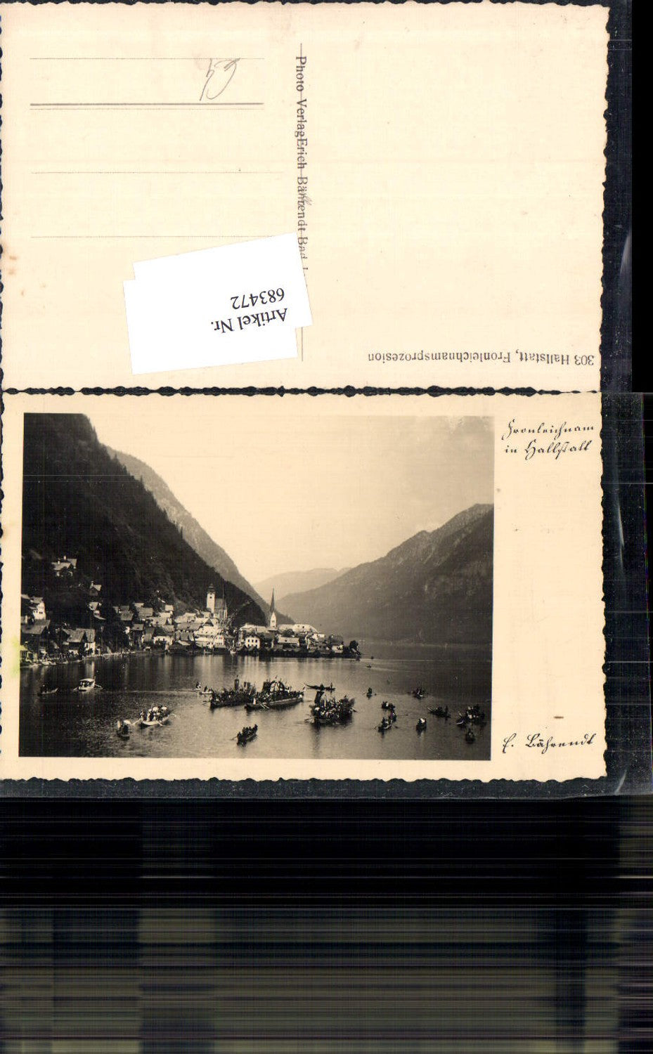 683472 Hallstatt am Hallstättersee Fronleichnamsprozession