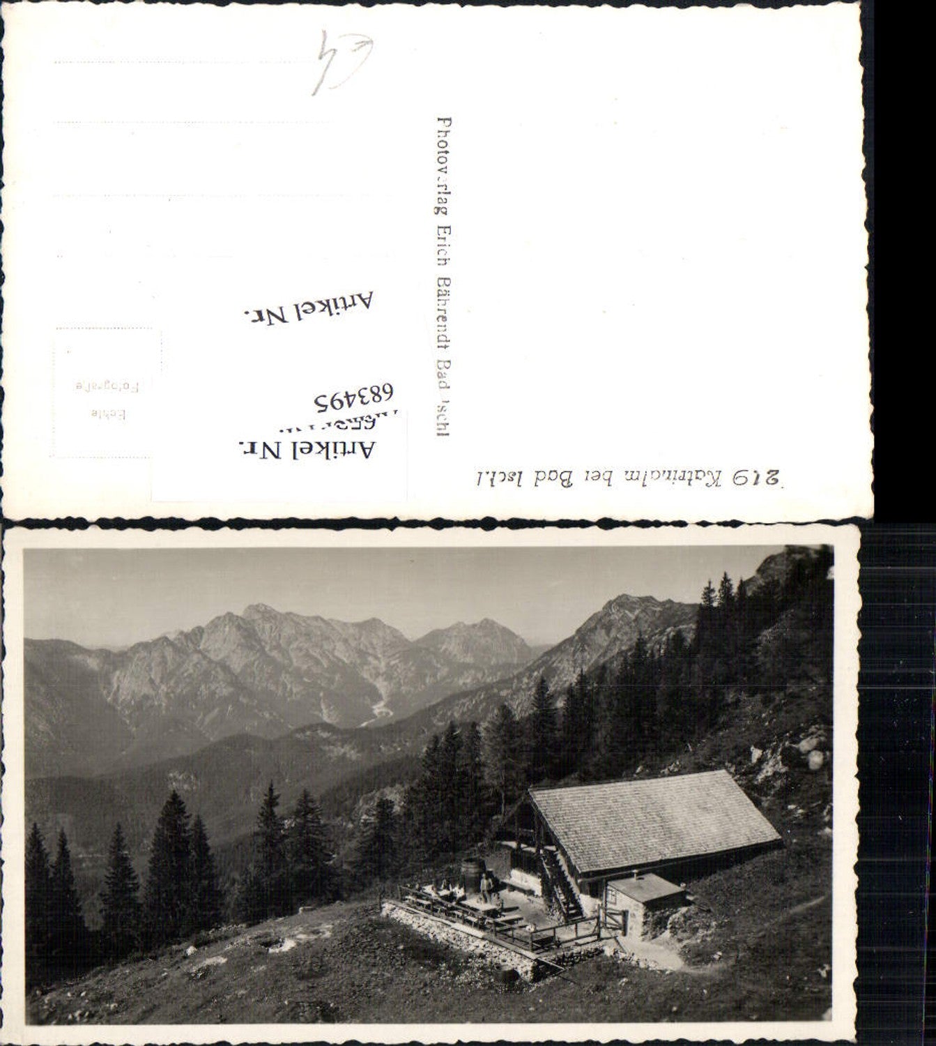 683495 Salzkammergut Bad Ischl Katrinalm