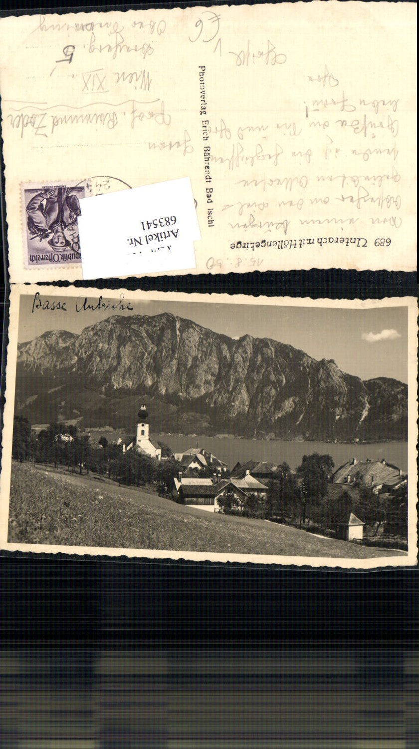 683541 Unterach am Attersee pub Bährendt 689 n. Ober Sievering Prof. Zoder