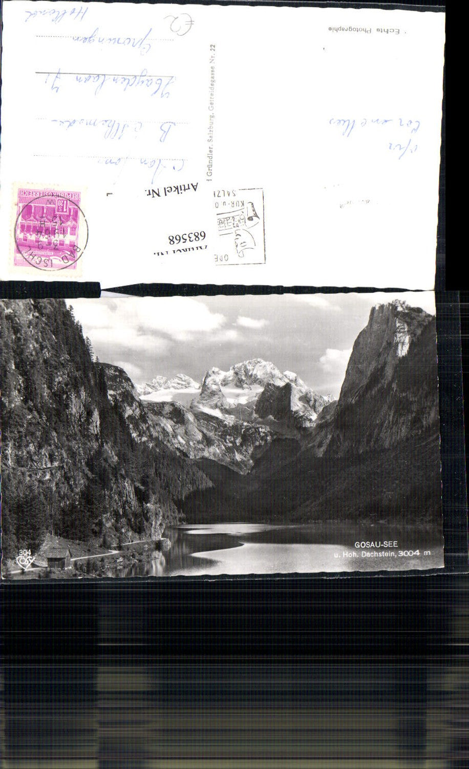 683568 Gosausee Gosau m. Dachstein pub Cosy 304