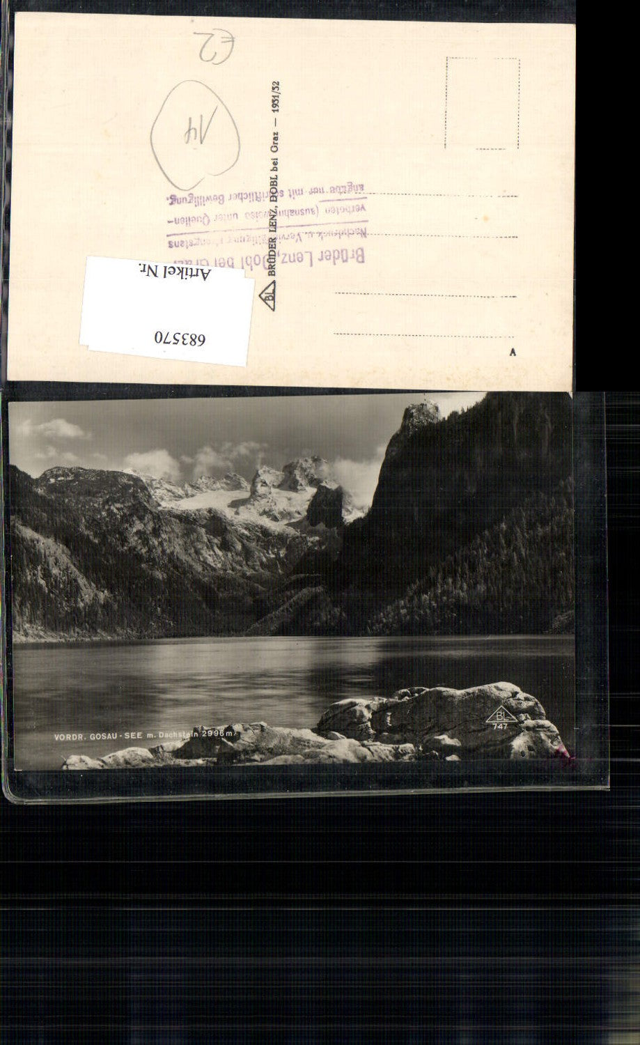 683570 Gosausee Gosau m. Dachstein
