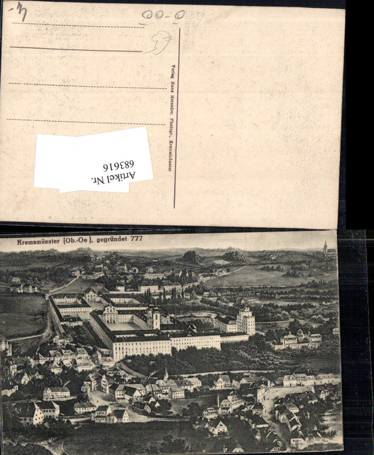 683616 Kremsmünster 1912 pub Merzeder