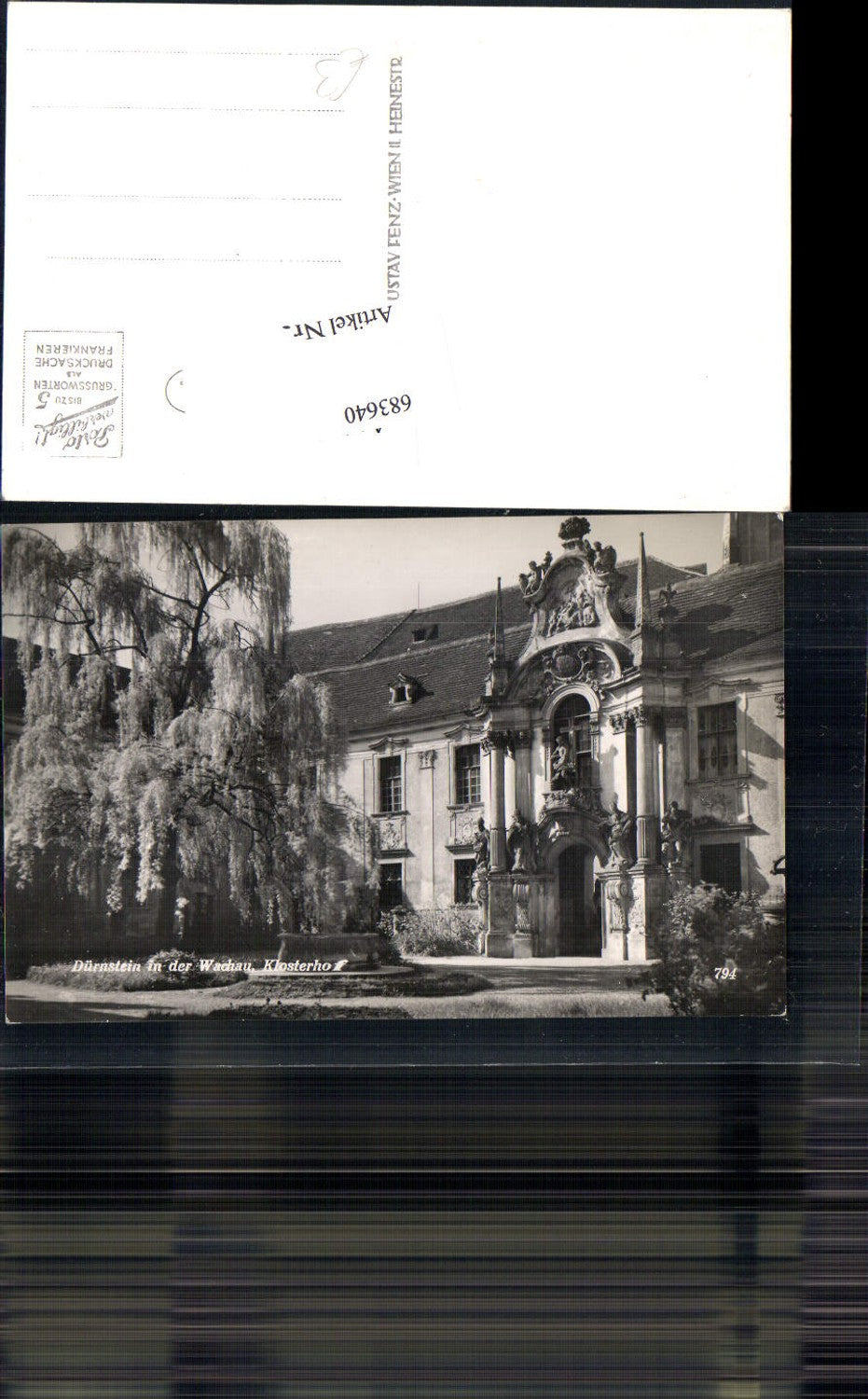 683640 Dürnstein in der Wachau Klosterhof