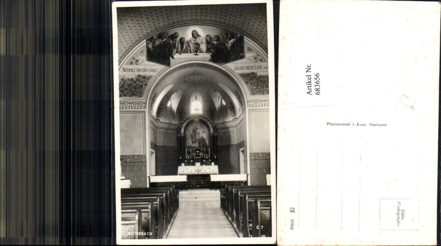 683656 Mitterbach am Ötscher Kirche Altar