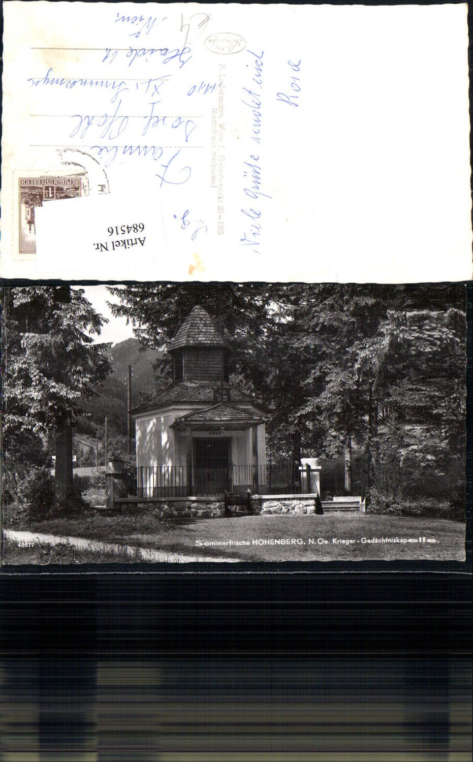 684516 Hohenberg kapelle
