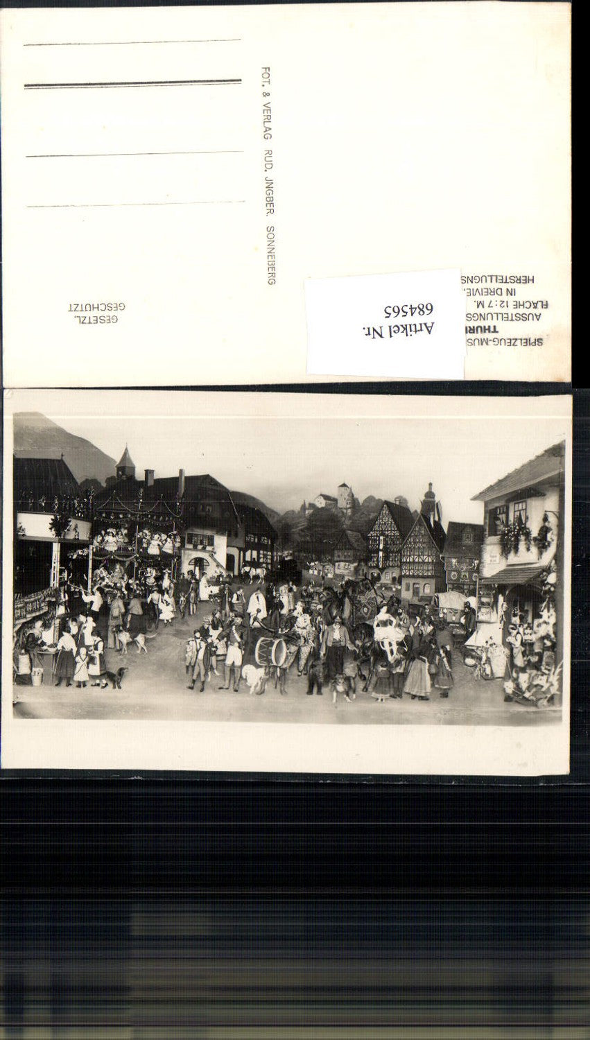684565 Thüringer Kirmes Spielzeug Museum Sonneberg