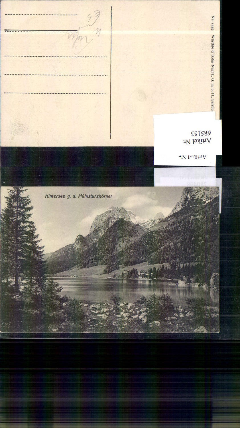 685153 Lofer Hintersee Unken Mühlsturzhörner