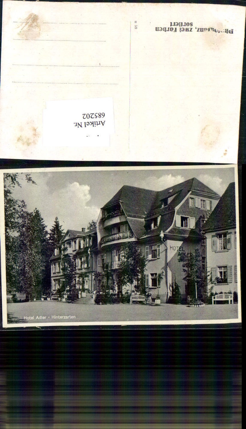 685202 Hinterzarten Hotel Adler