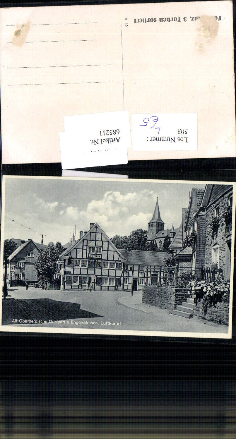 685211 Alt Oberbergische Dorfpartie Engelskirchen