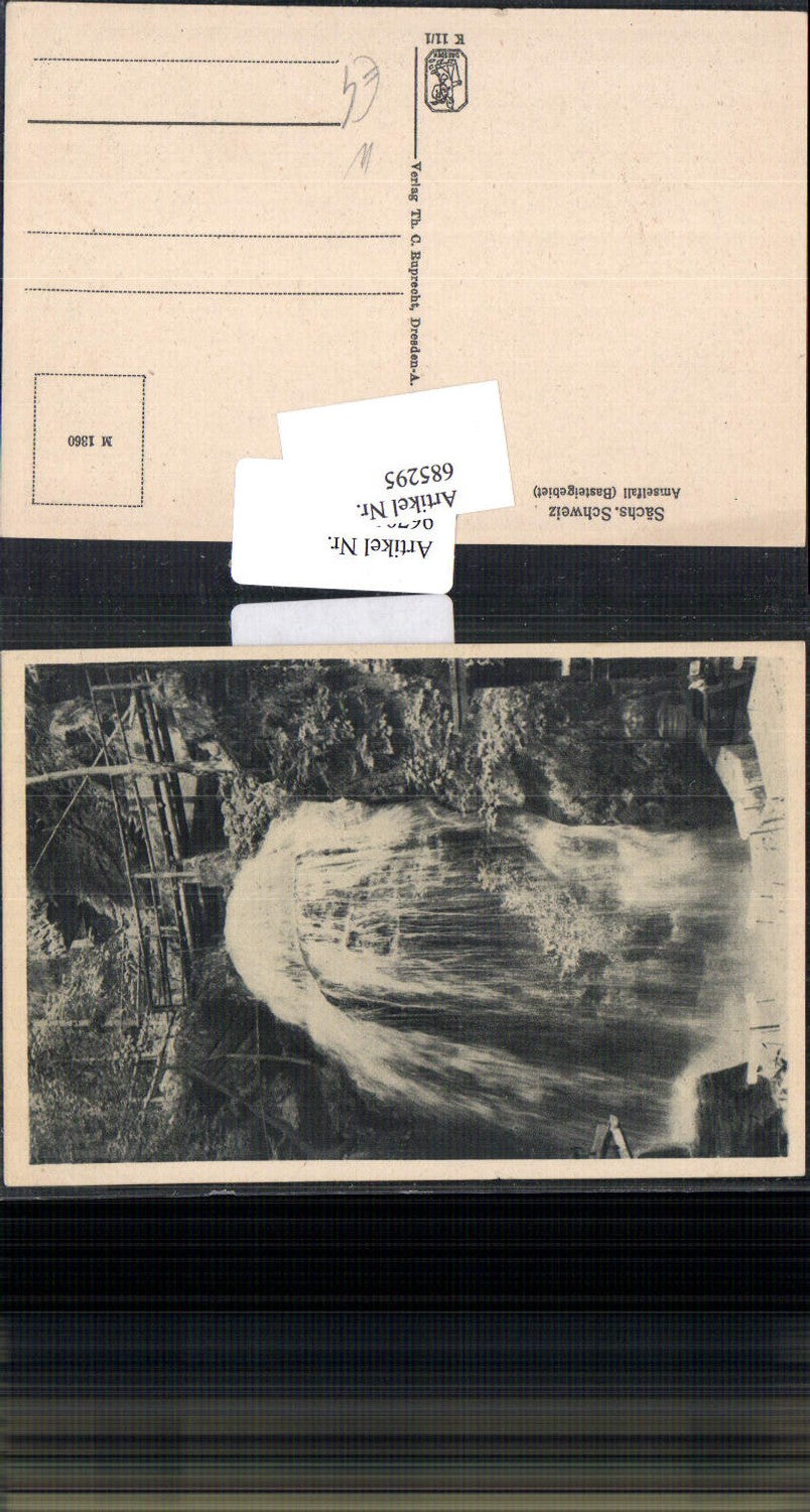 685295 Sächsische Schweiz Rathen Wehlen Amselfall