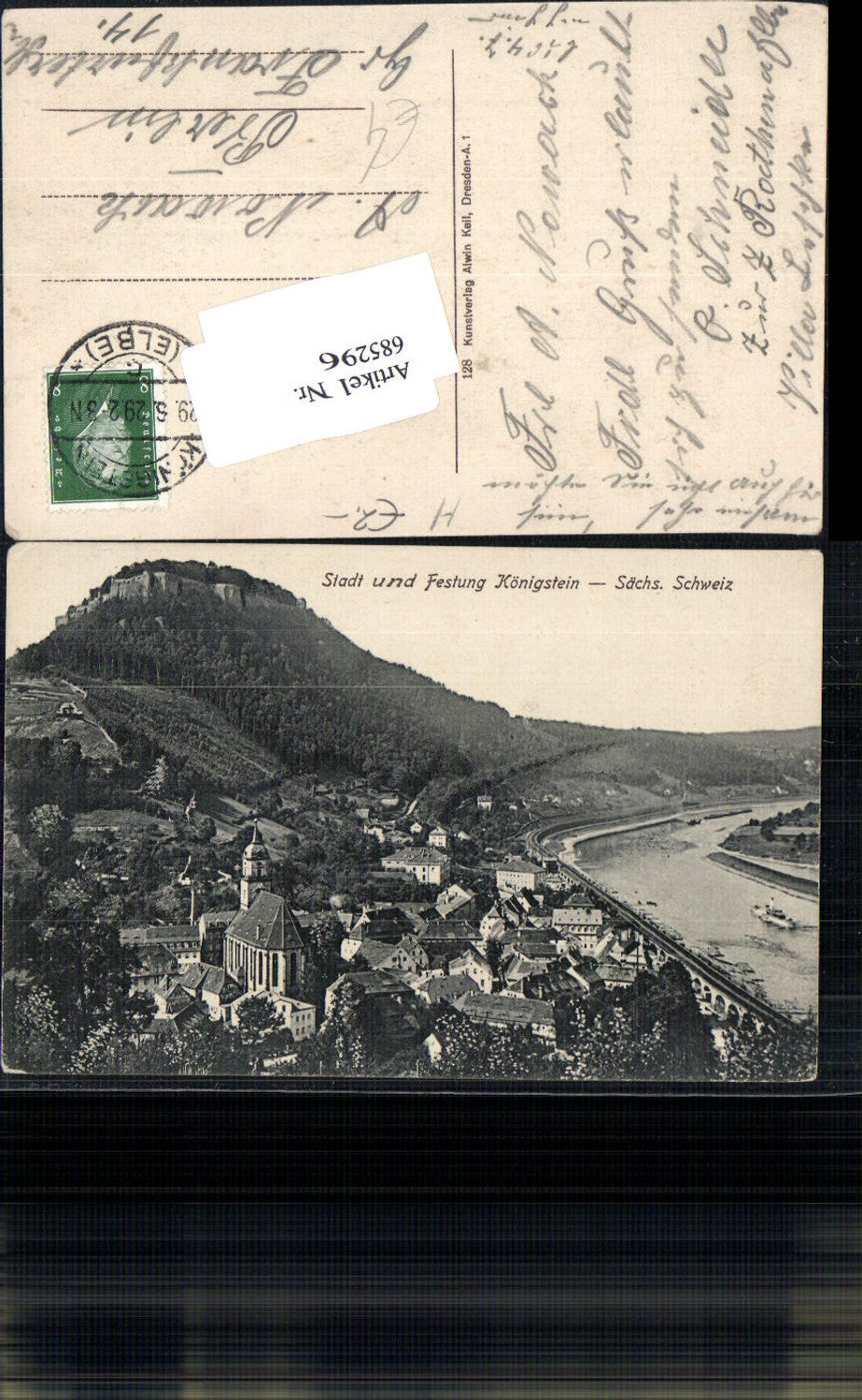 685296 Sächsische Schweiz Königstein Elbe