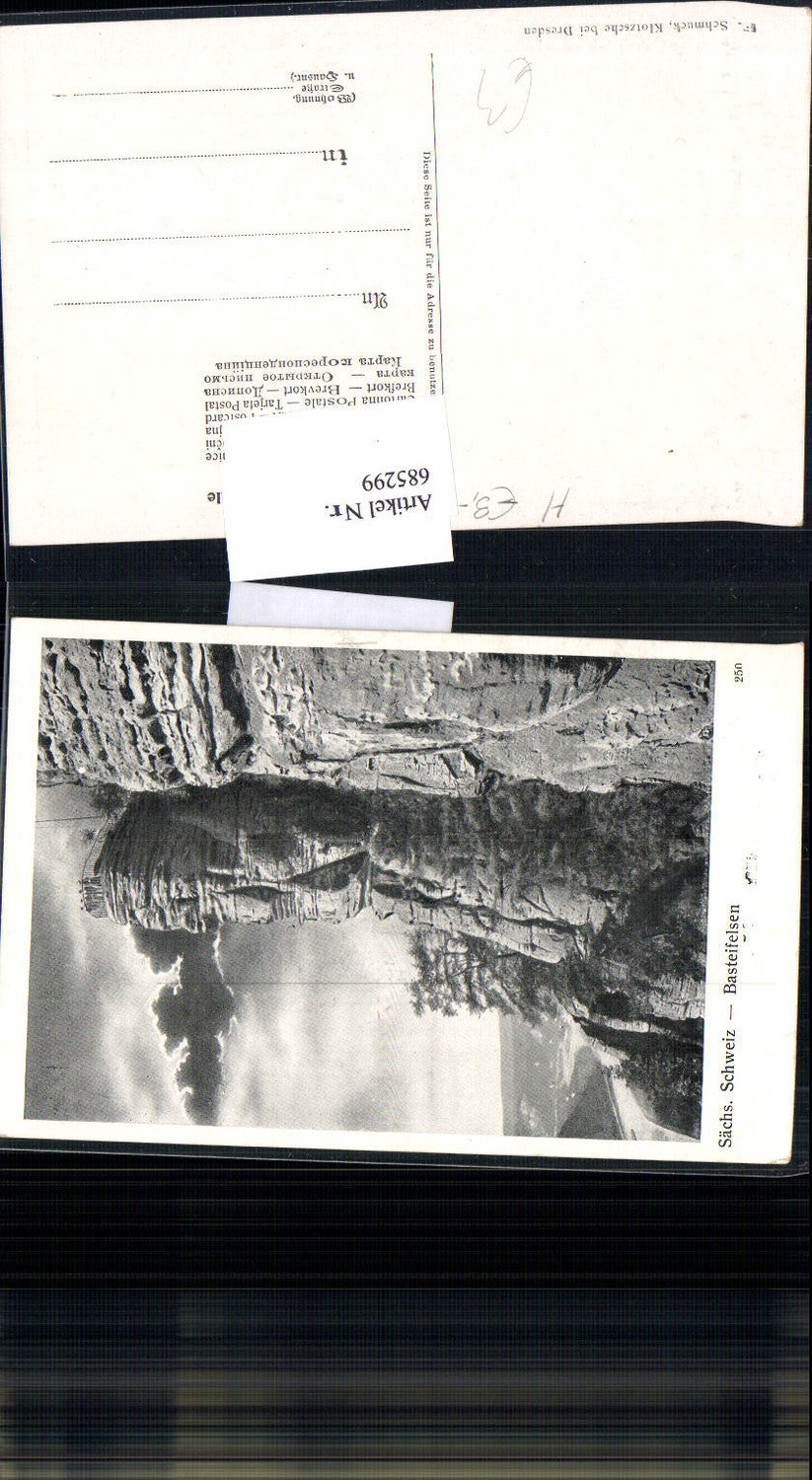 685299 Sächsische Schweiz Rathen Basteifelsen