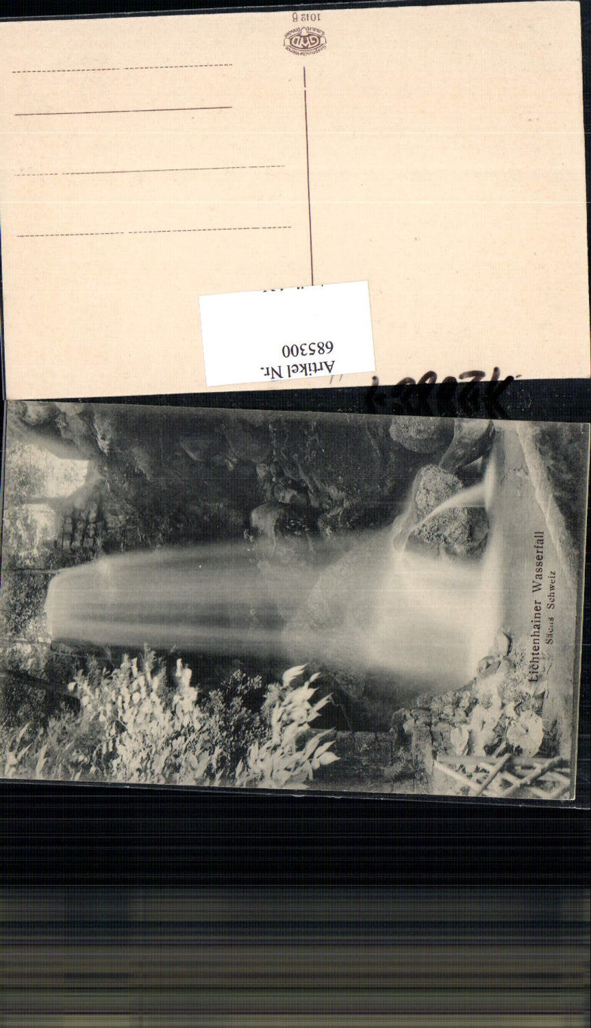 685300 Sächsische Schweiz Rathen Lichtenhainer Wasserfall Wehlen