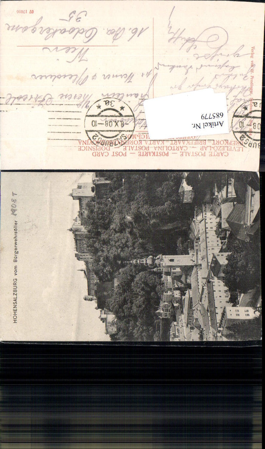 685779 Salzburg Stadt Bürgerwehrsöller Hohensalzburg