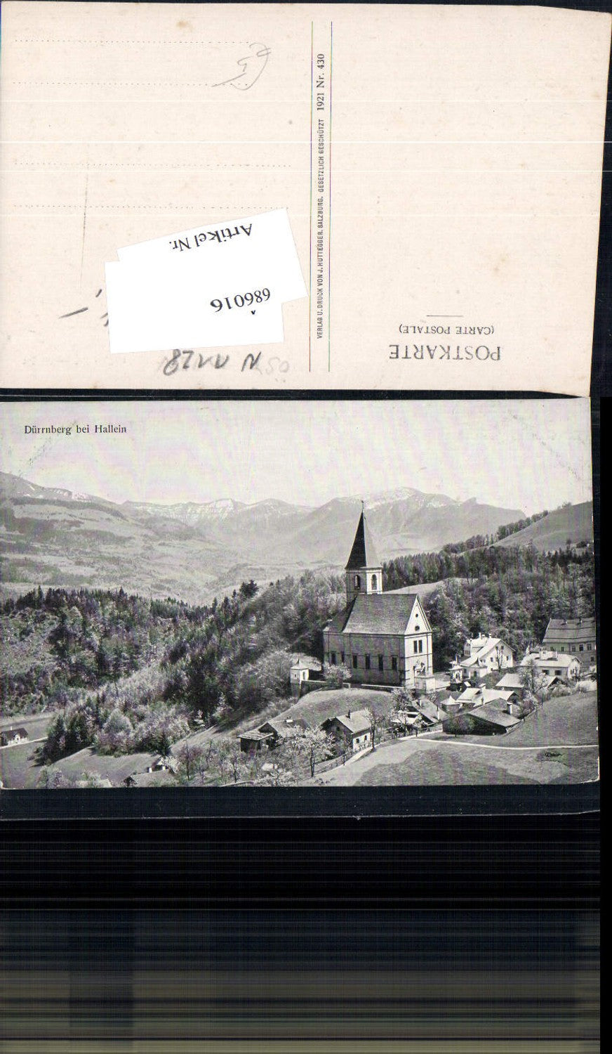 686016 Dürrnberg bei Hallein Ortsansicht