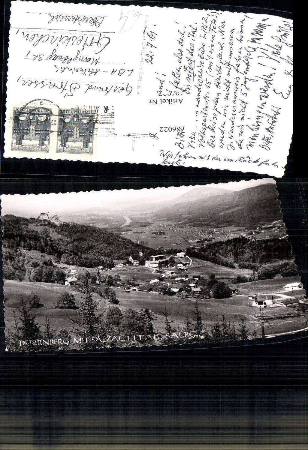 686022 Hallein Dürrnberg Salzachtal Dürnberg