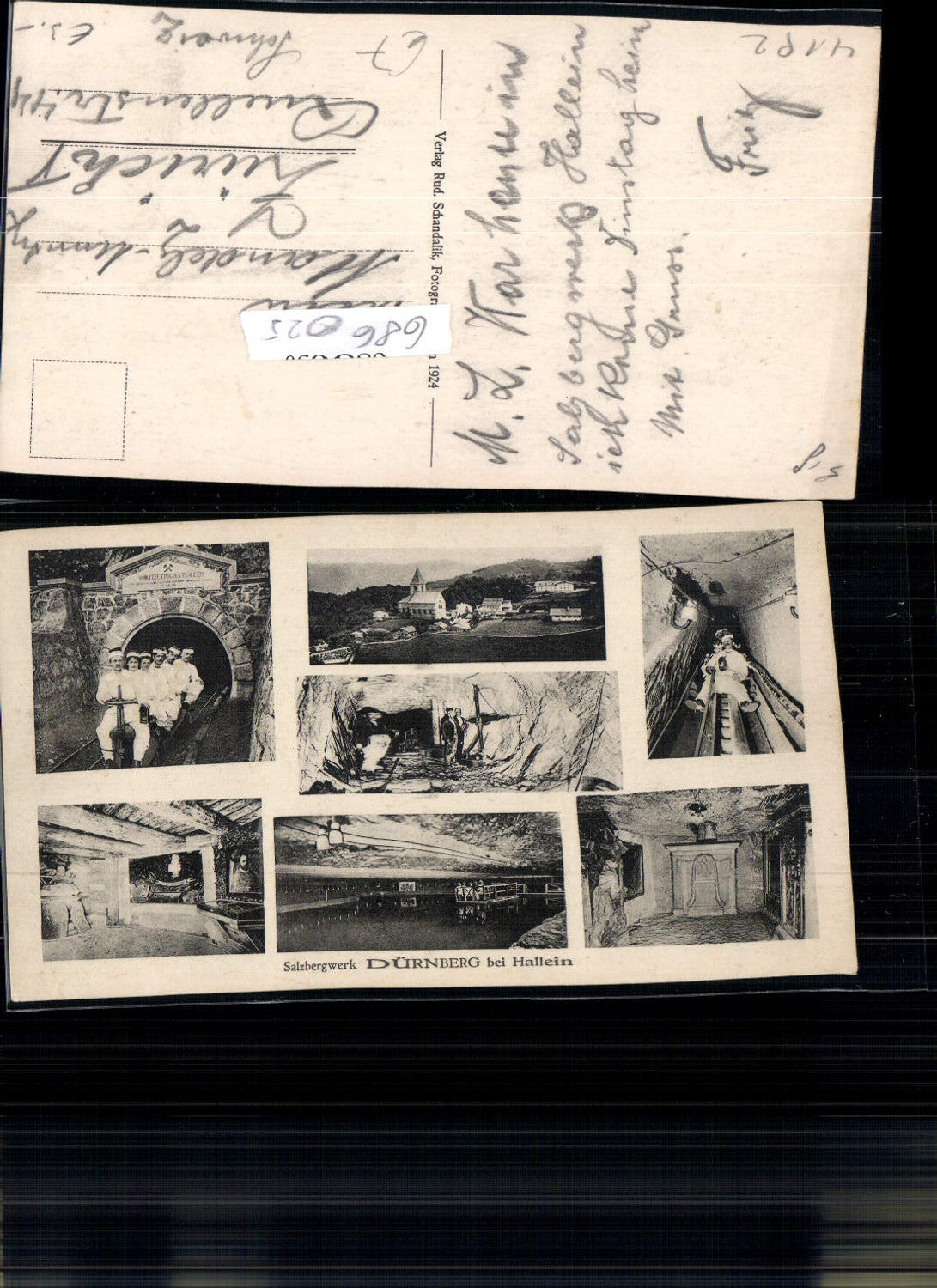686025 Hallein Dürrnberg Salzbergwerk Dürnberg Bergwerk