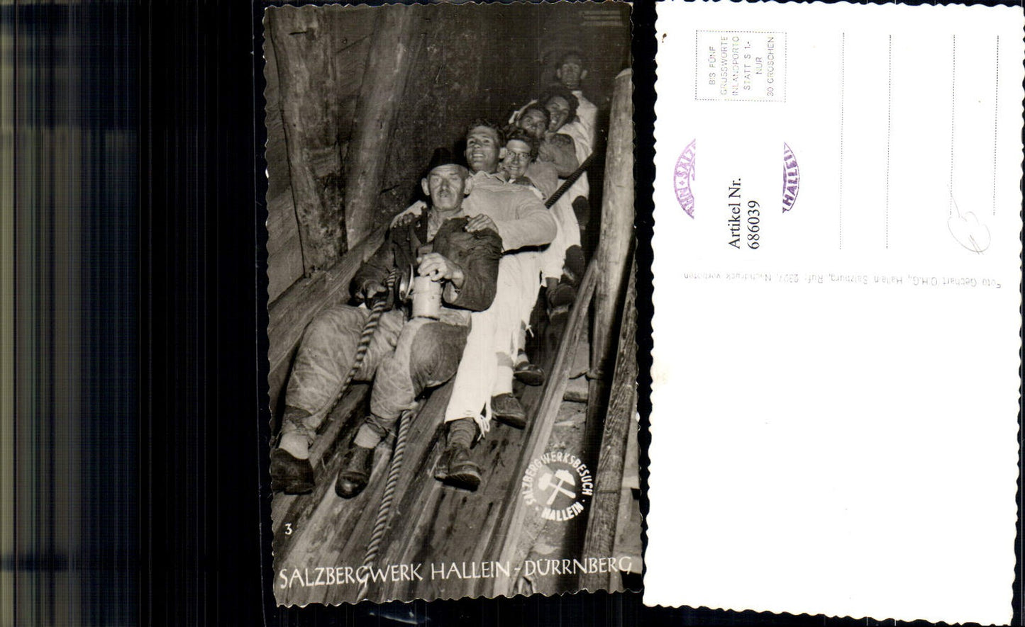 686039 Hallein Dürrnberg Salzbergwerk Dürnberg