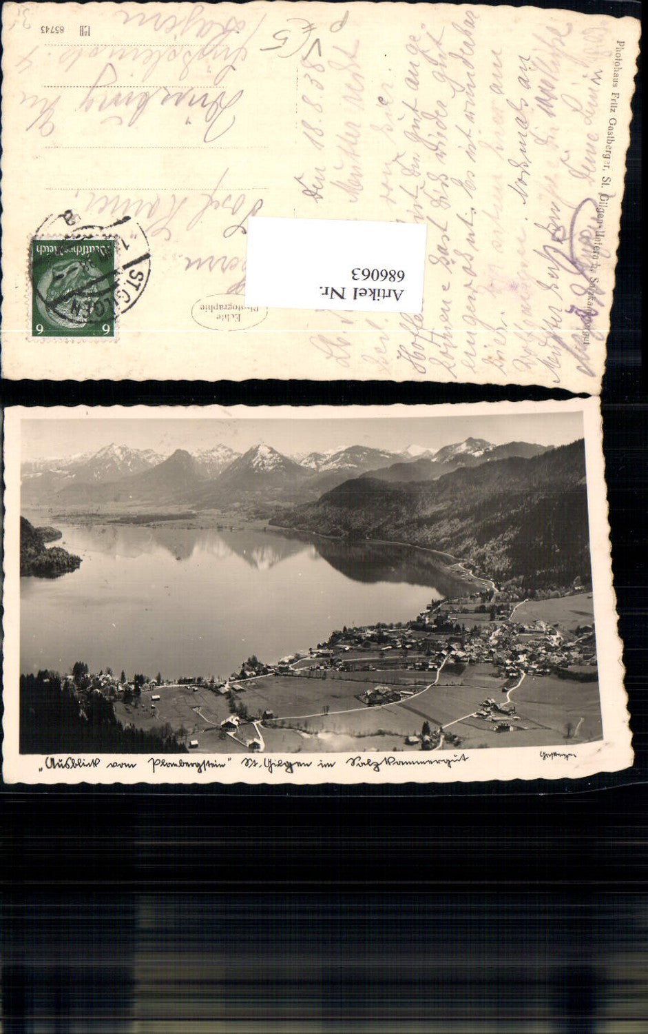 686063 St. Gilgen am Arbersee Plomberg pub Gastberger