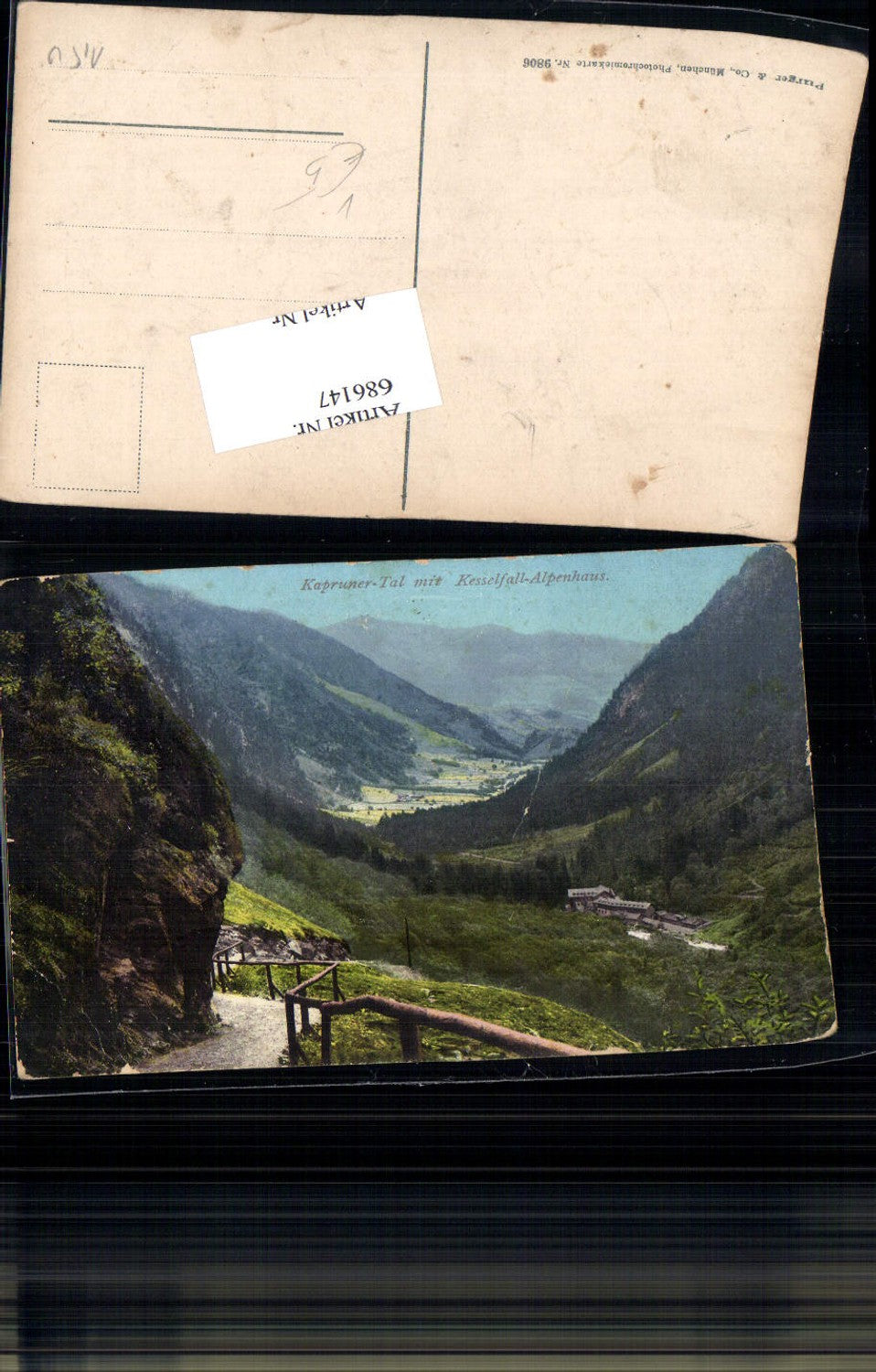 686147 Kaprun Moserboden Kaprunertal Zell am See Kesselfall