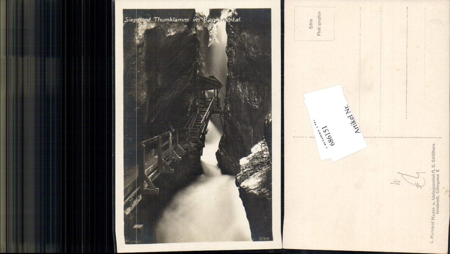 686151 Kaprun Siegmund Thun Klamm